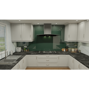 3mm Green Aluminium Composite Cut To Size