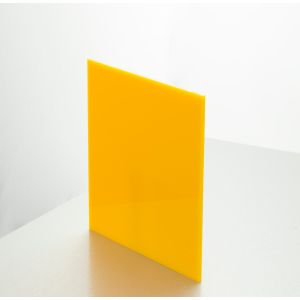 3mm Mustard Yellow Acrylic Sheet Cut To Size
