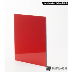 3mm Red Aluminium Composite Cut To Size