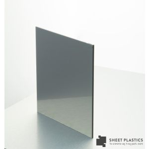 5mm Silver Acrylic Sample 150 X 150mm